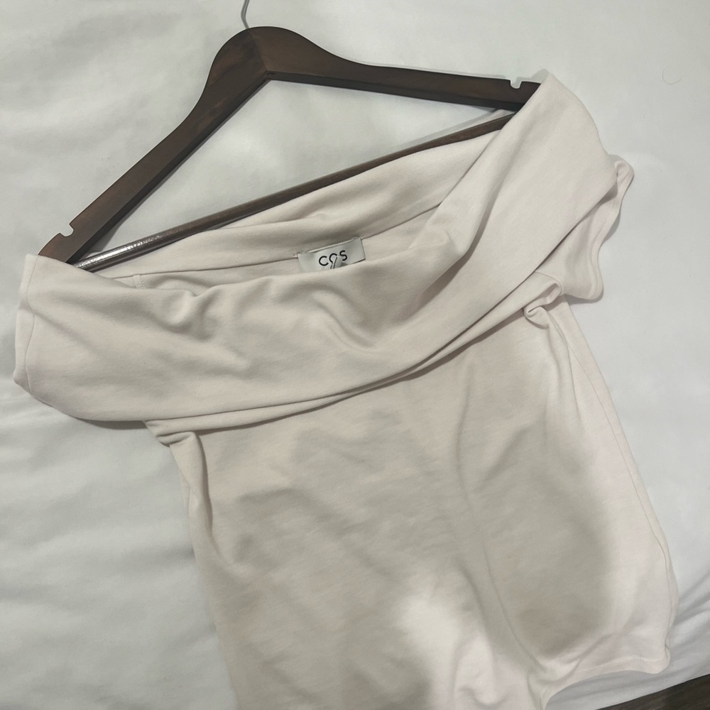 COS off shoulder blouse top